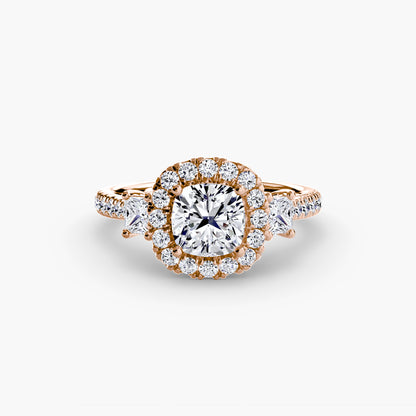 natural round diamond 0.69ct ring lifestyle photo
