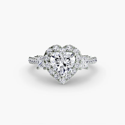 natural round diamond 0.69ct ring packaging