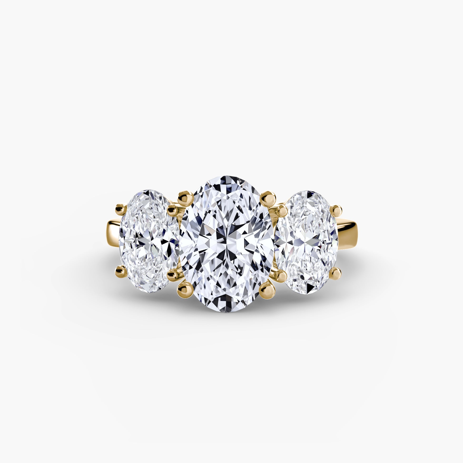 natural round diamond 1.40ct other three quarter angle