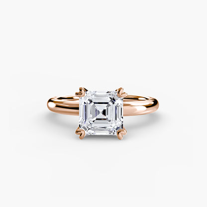 natural diamond ring side angle