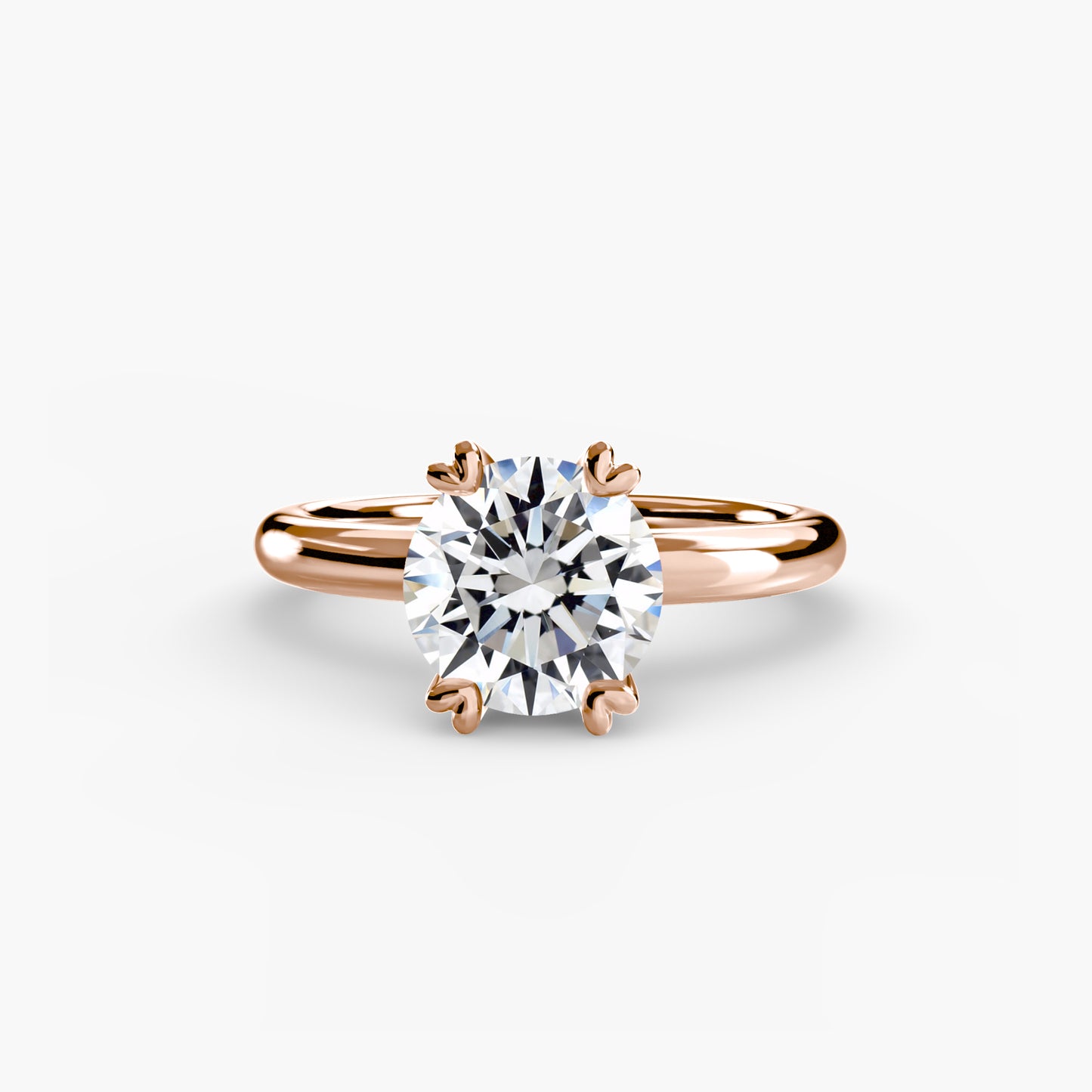 natural diamond ring macro detail
