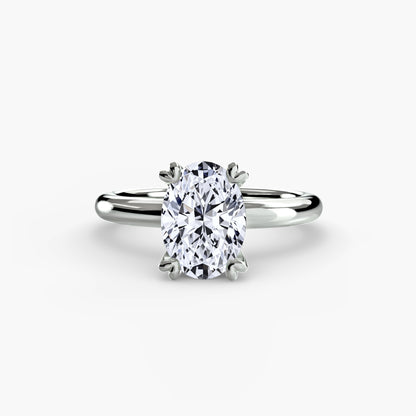 natural diamond ring with diamond accents