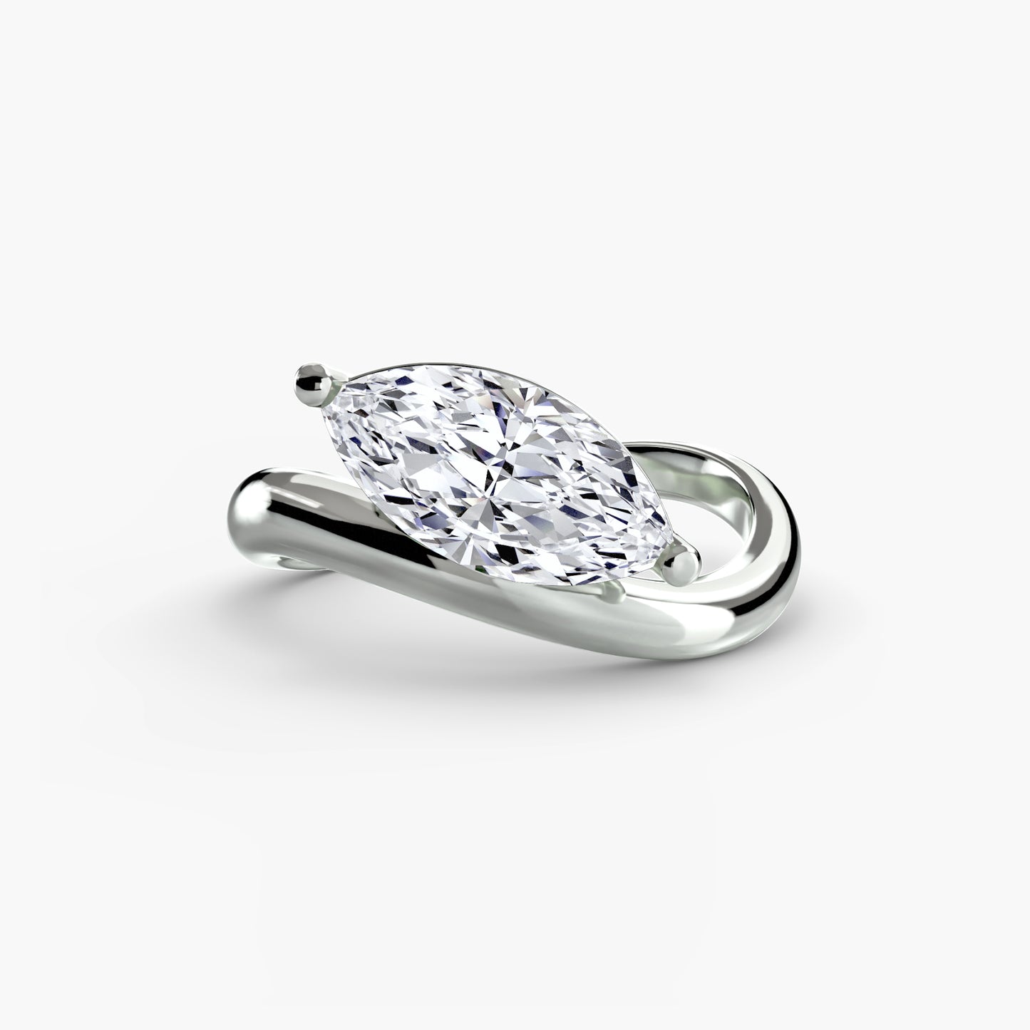 natural diamond ring band detail