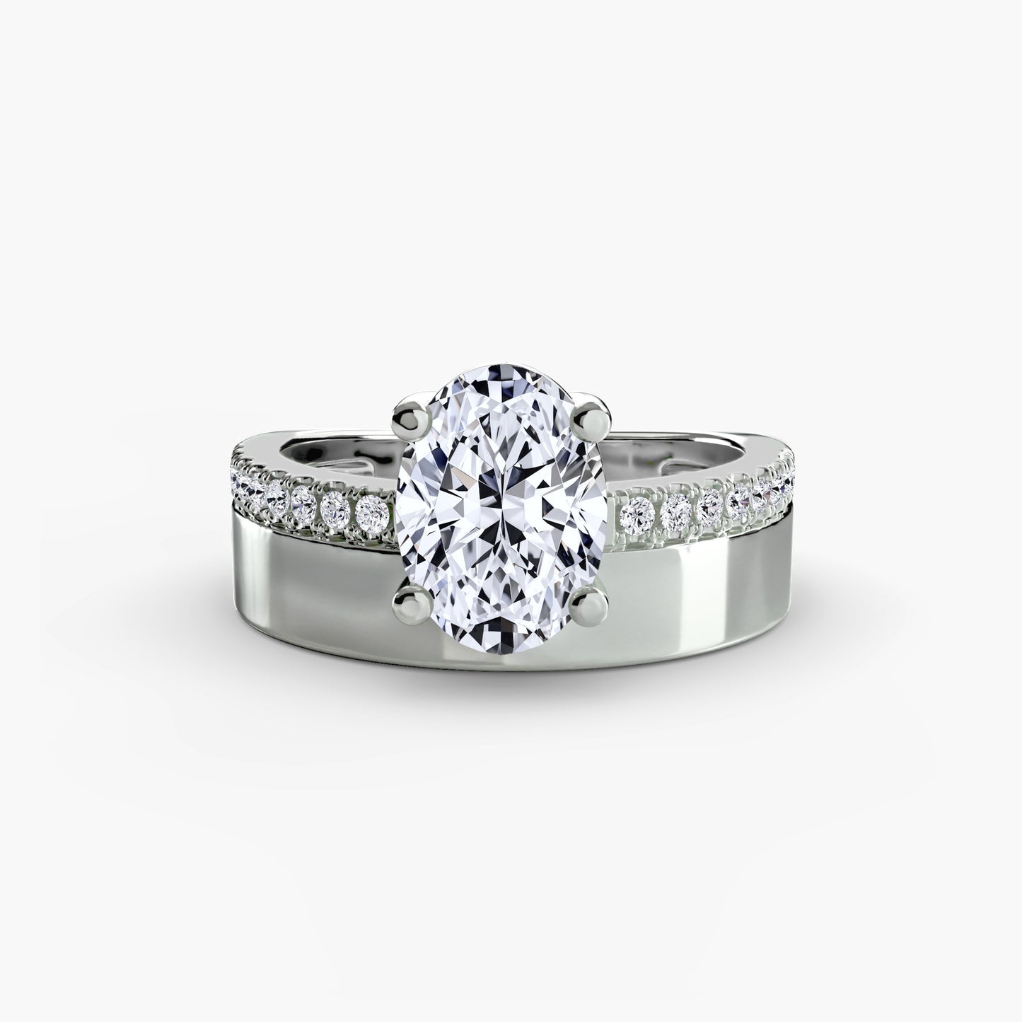 natural round diamond 0.13ct band certificate