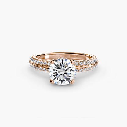natural round diamond 0.36ct other top view