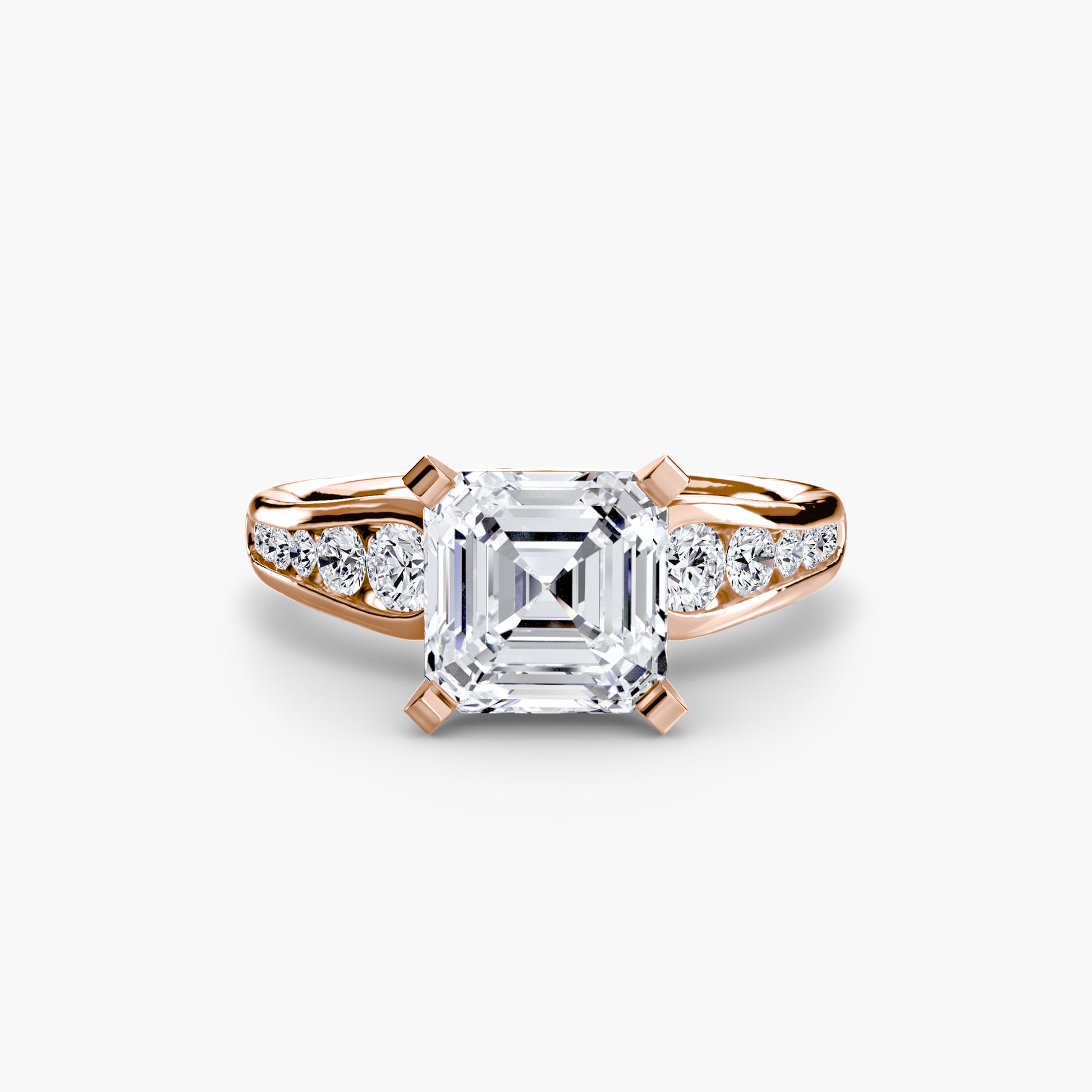 natural round diamond 0.34ct other back view