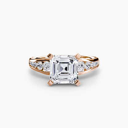 natural round diamond 0.34ct other back view