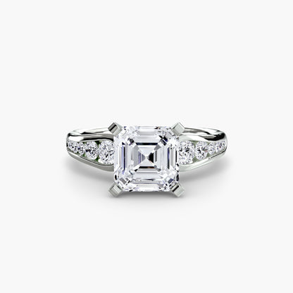 natural round diamond 0.34ct other three quarter angle