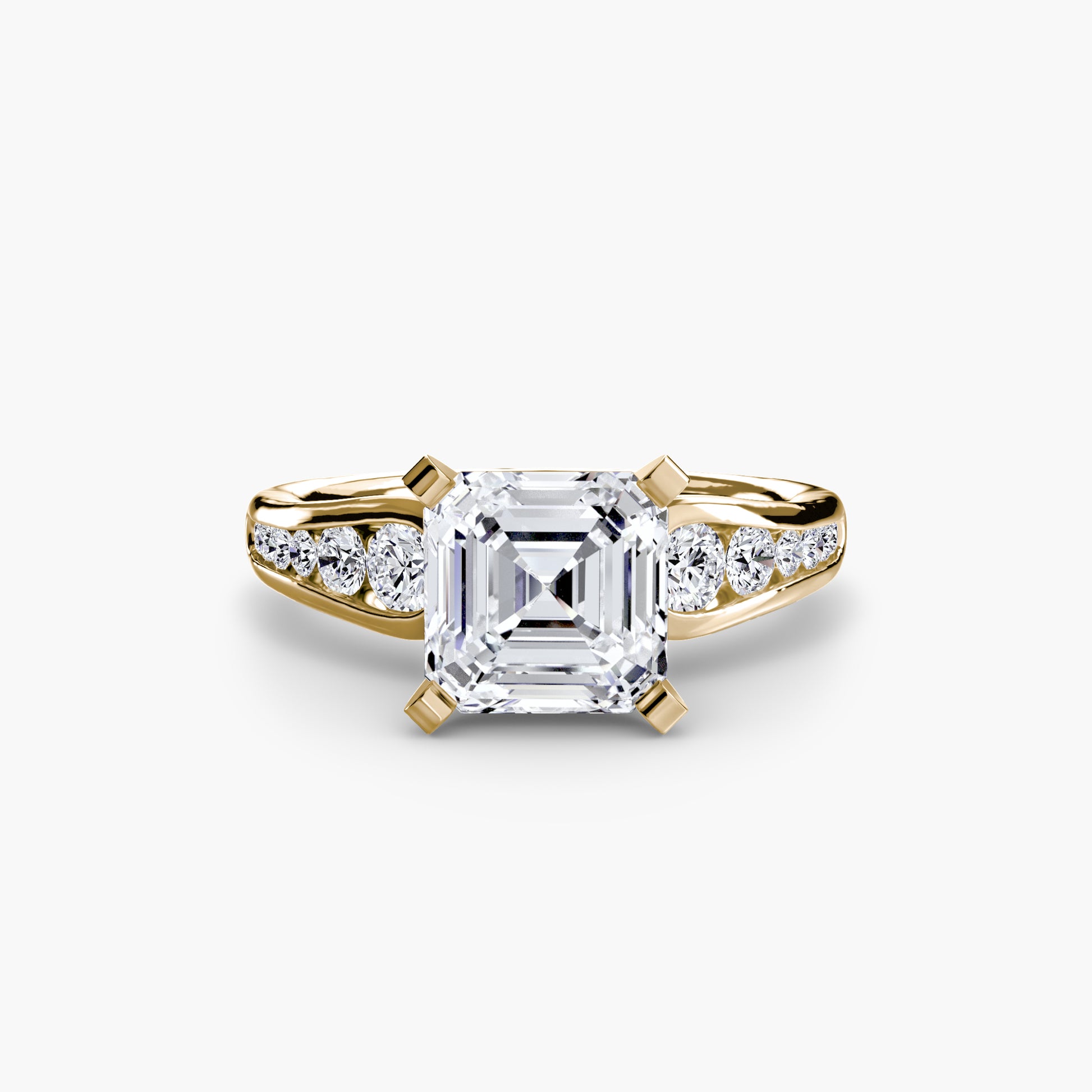 natural round diamond 0.34ct other side angle