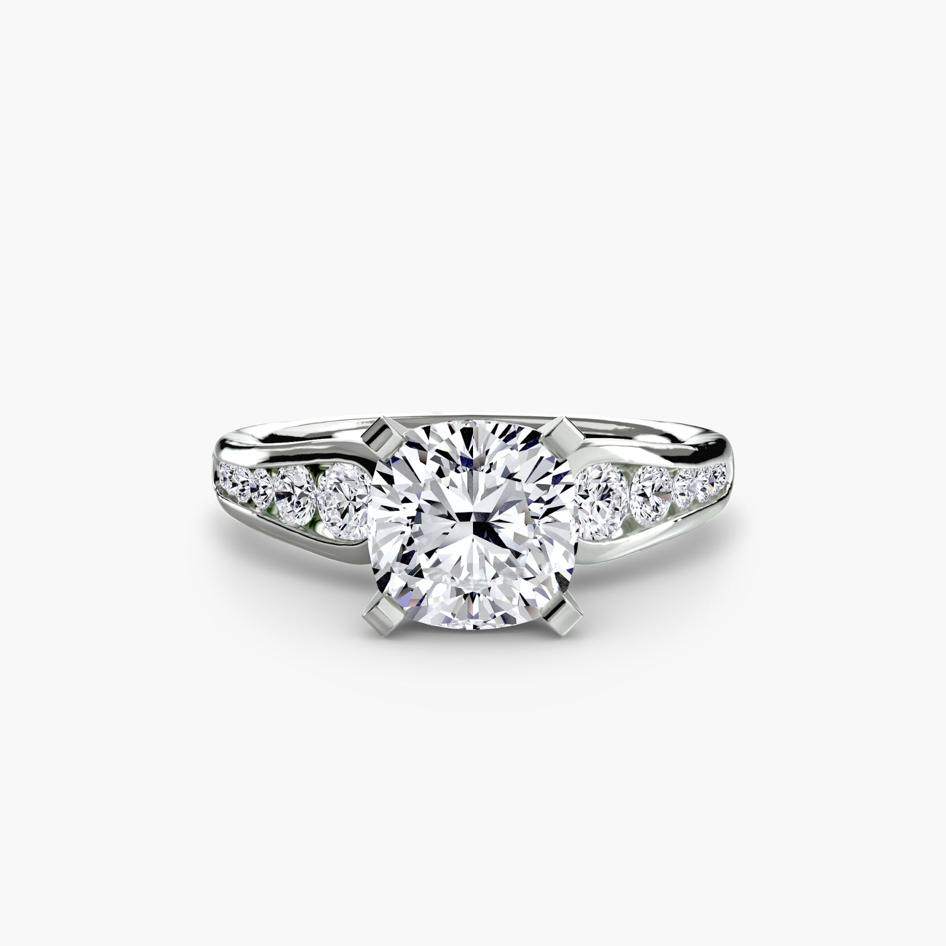 natural round diamond 0.34ct other side angle
