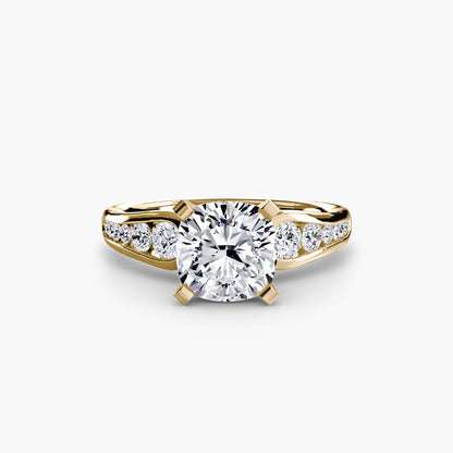 natural round diamond 0.34ct other back view