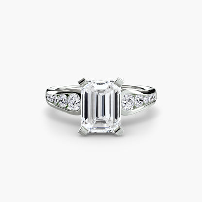 natural round diamond 0.34ct other with diamond accents