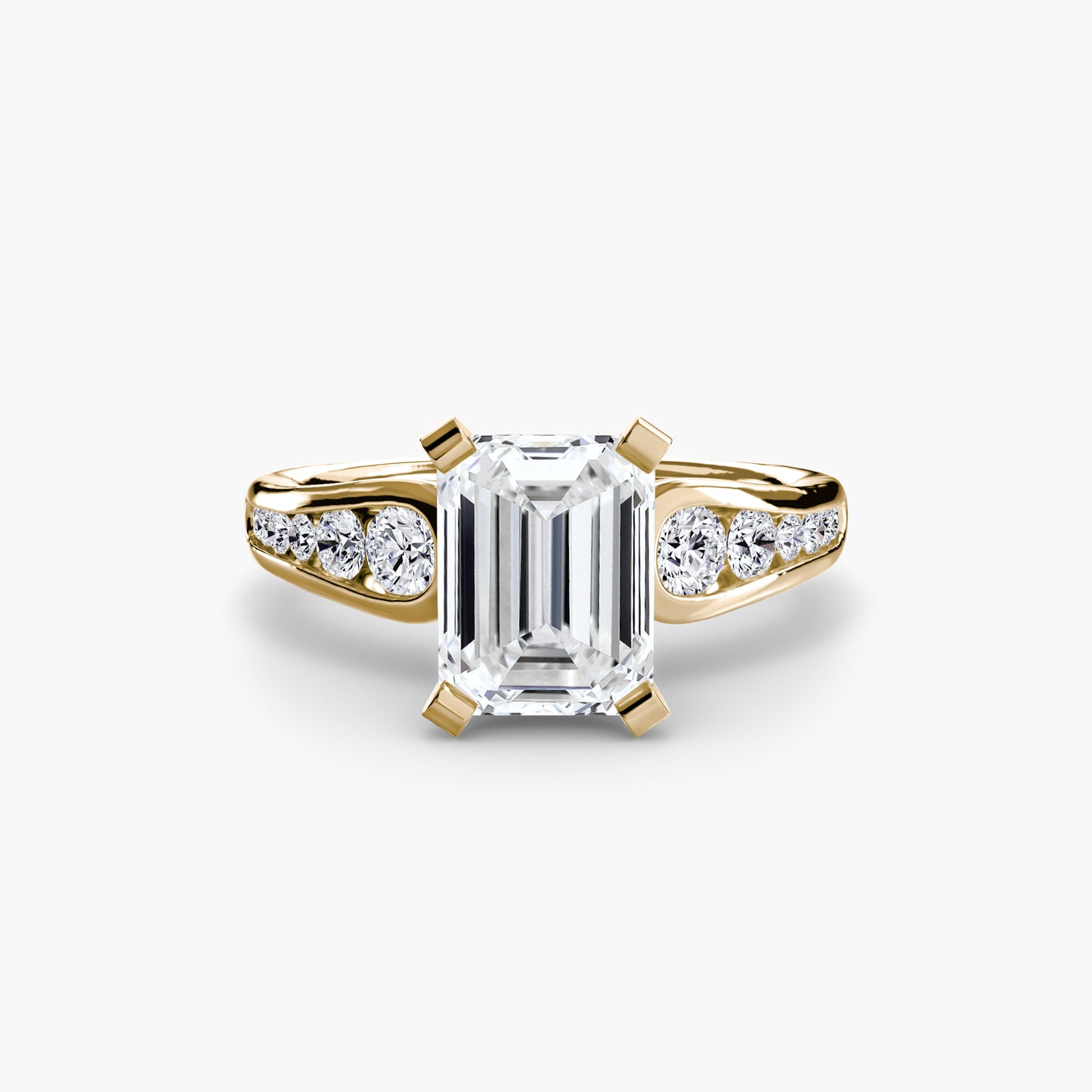 natural round diamond 0.34ct other side angle