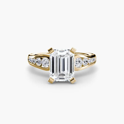 natural round diamond 0.34ct other side angle