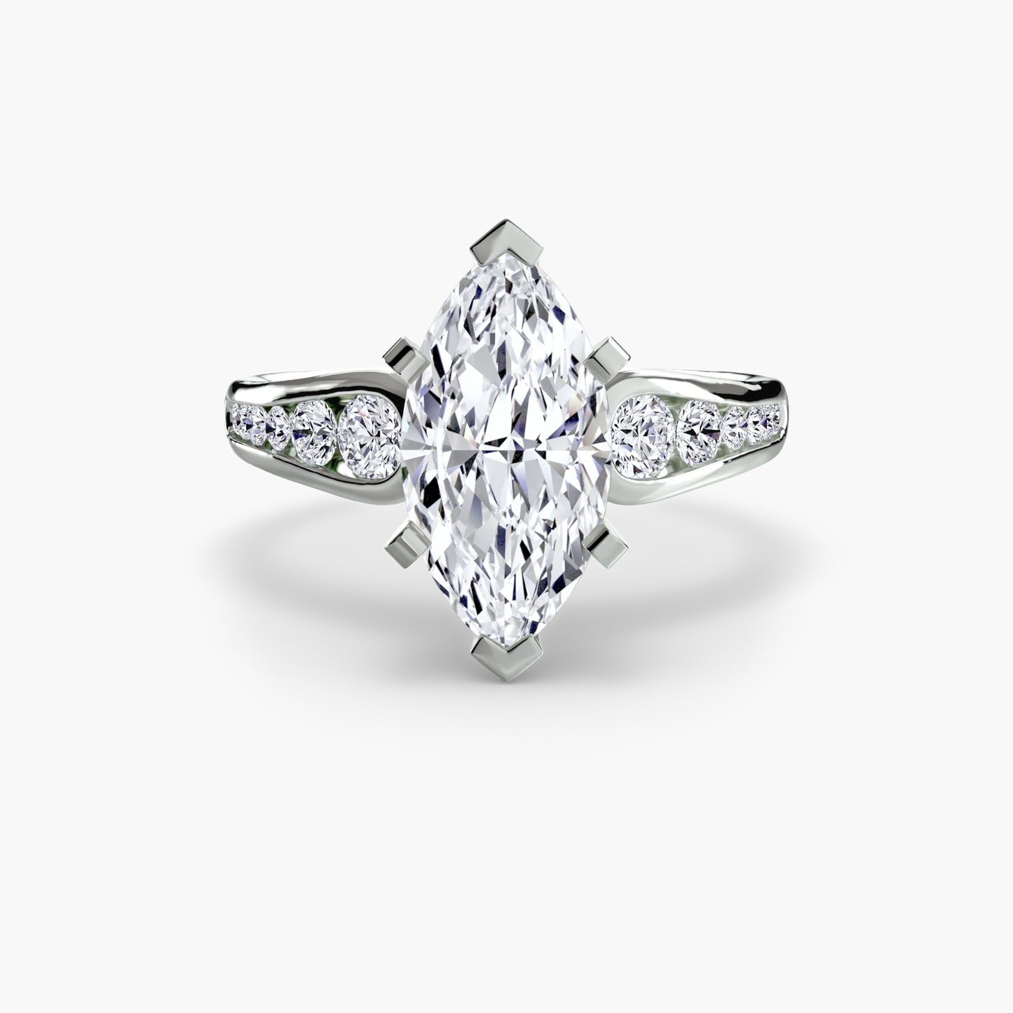 natural round diamond 0.34ct other band detail