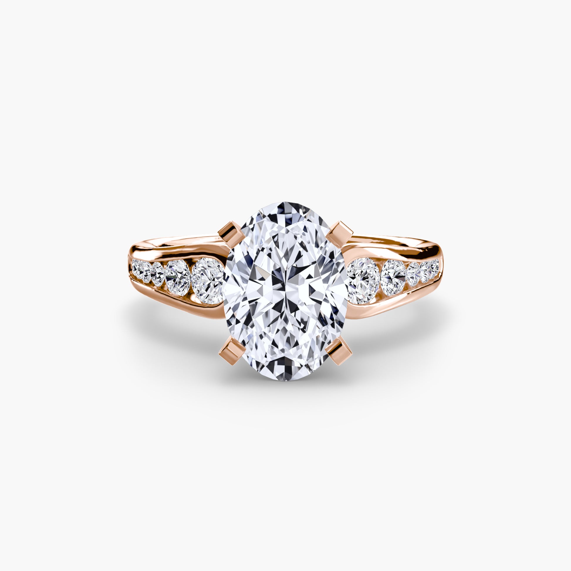 natural round diamond 0.34ct other three quarter angle