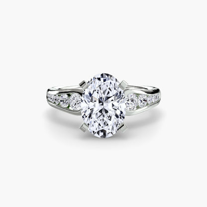 natural round diamond 0.34ct other close up detail
