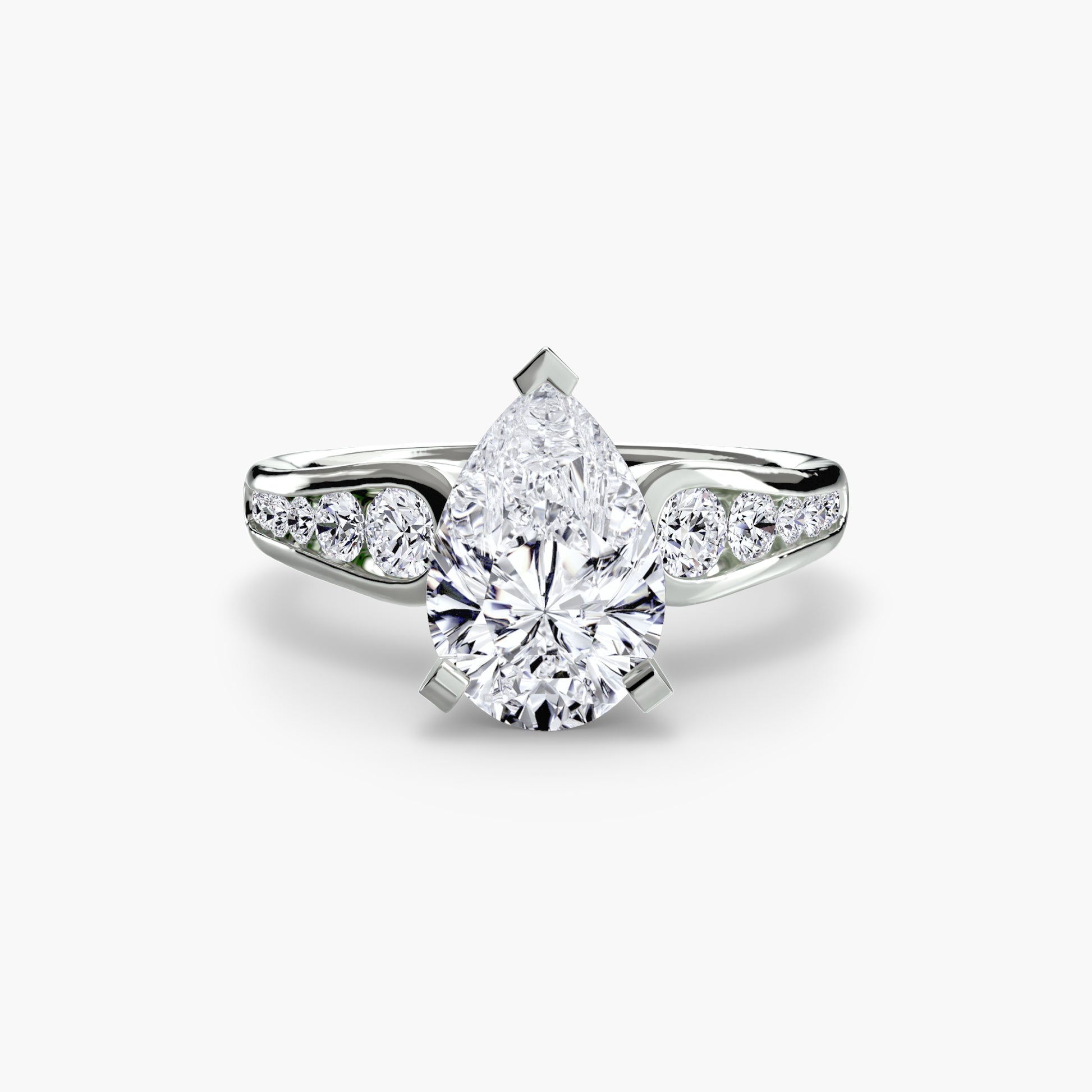 natural round diamond 0.34ct other top view