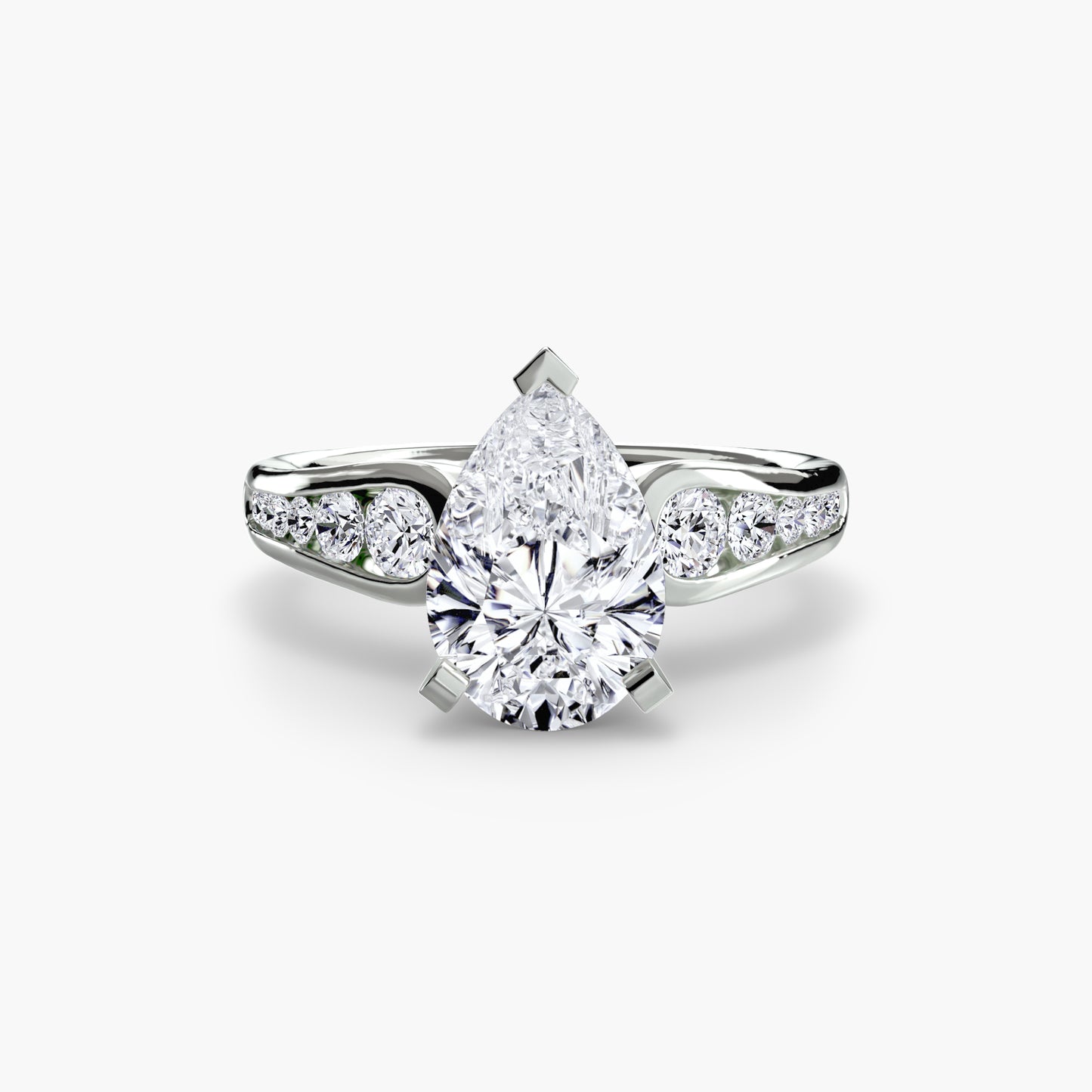 natural round diamond 0.34ct other close up detail