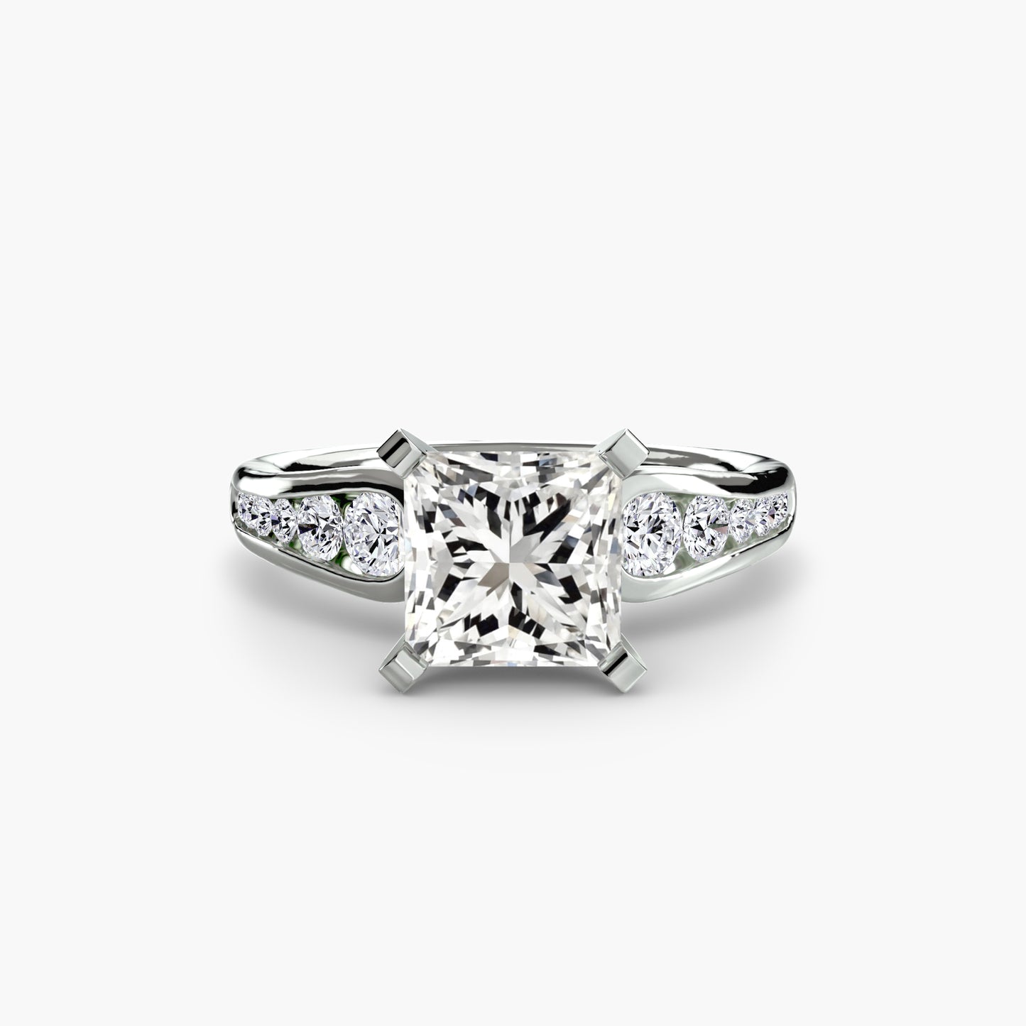 natural round diamond 0.34ct other side angle