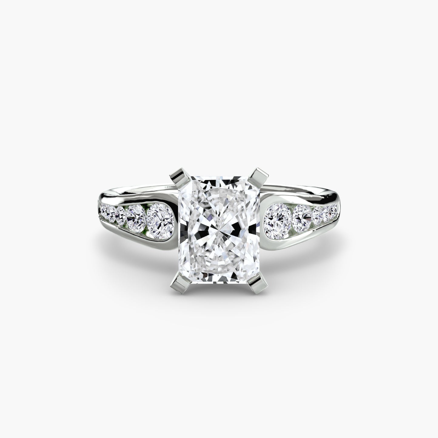 natural round diamond 0.34ct other with diamond accents