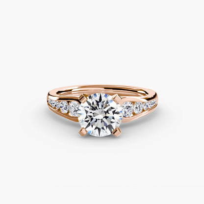 natural round diamond 0.34ct other top view