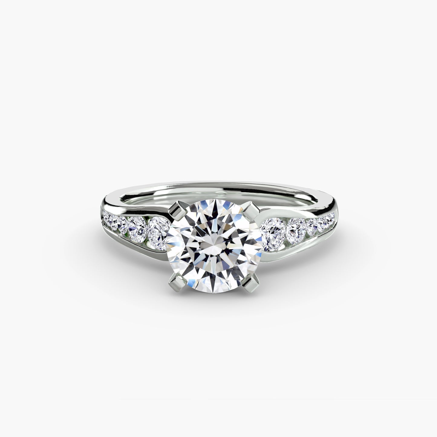 natural round diamond 0.34ct other back view