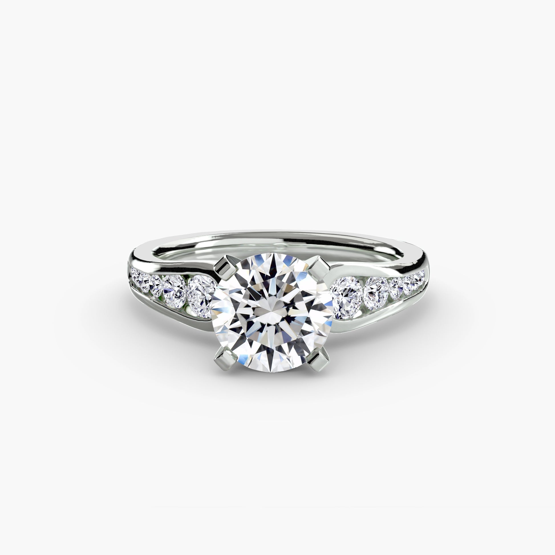 natural round diamond 0.34ct other back view