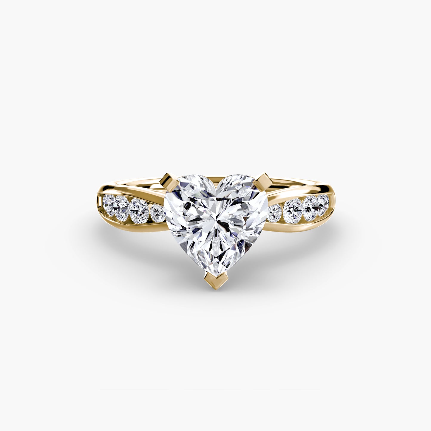 natural round diamond 0.31ct other top view