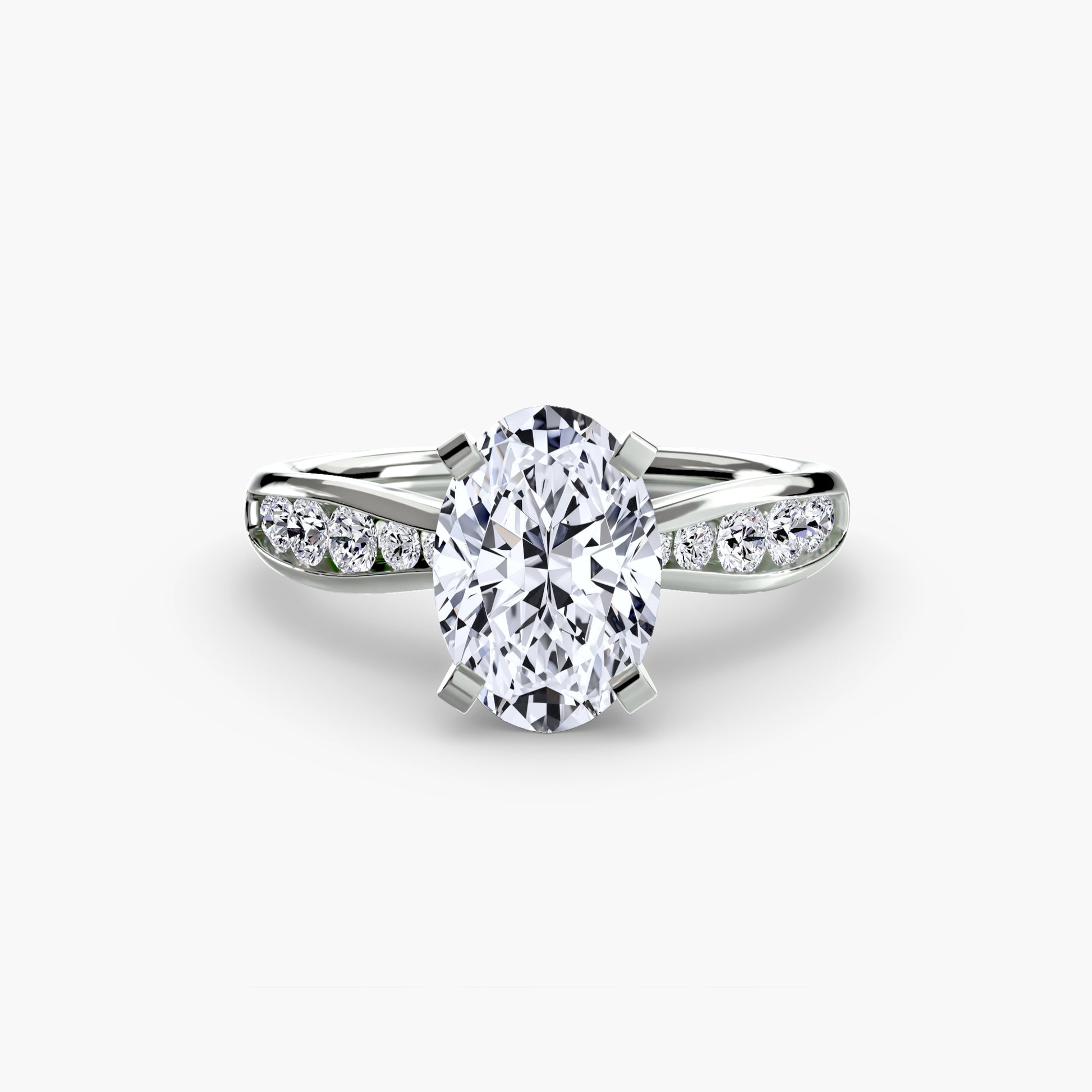 natural round diamond 0.31ct other three quarter angle