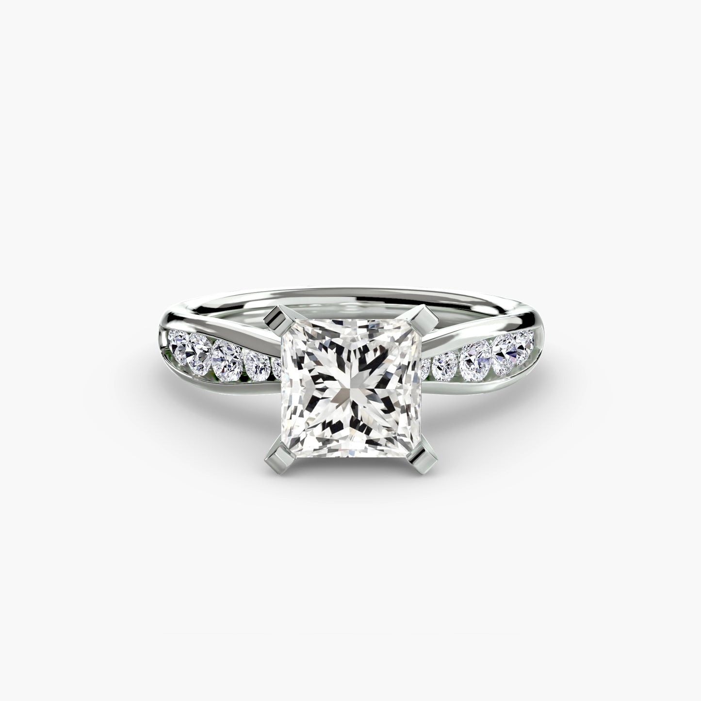 natural round diamond 0.31ct other three quarter angle