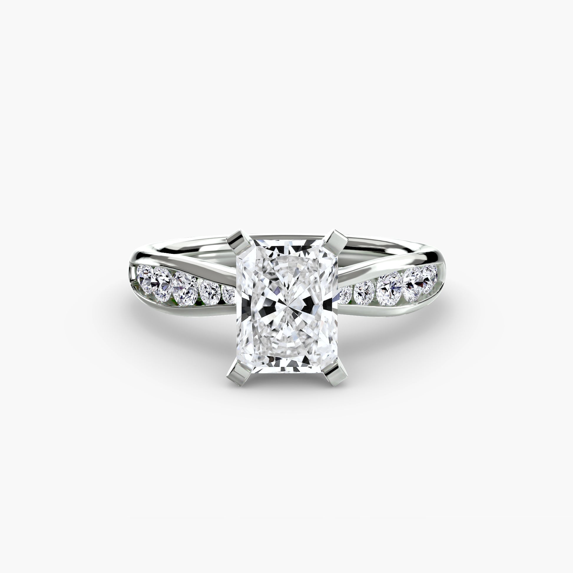 natural round diamond 0.31ct other three quarter angle