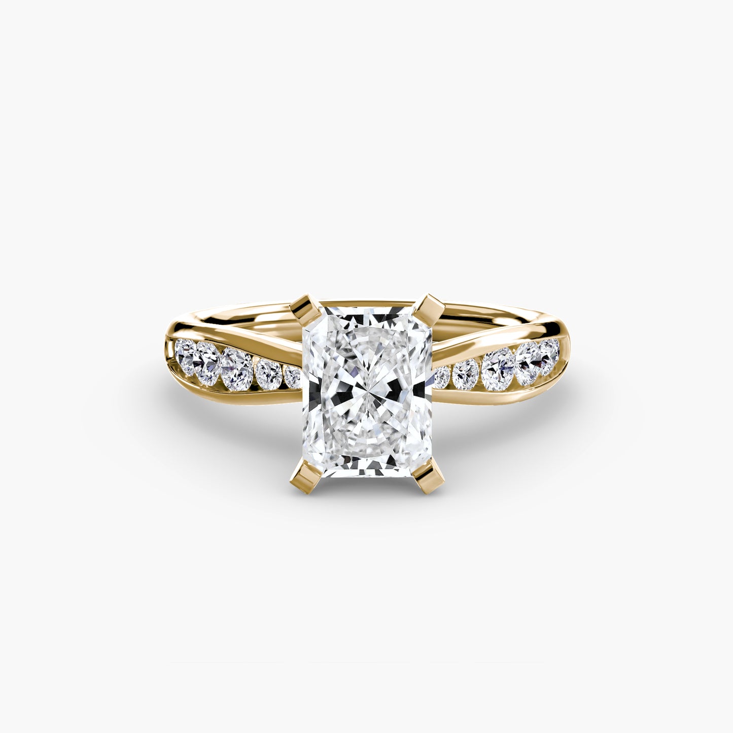 natural round diamond 0.31ct other profile view