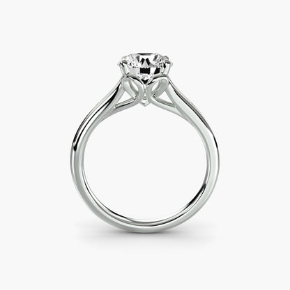 natural diamond ring side angle