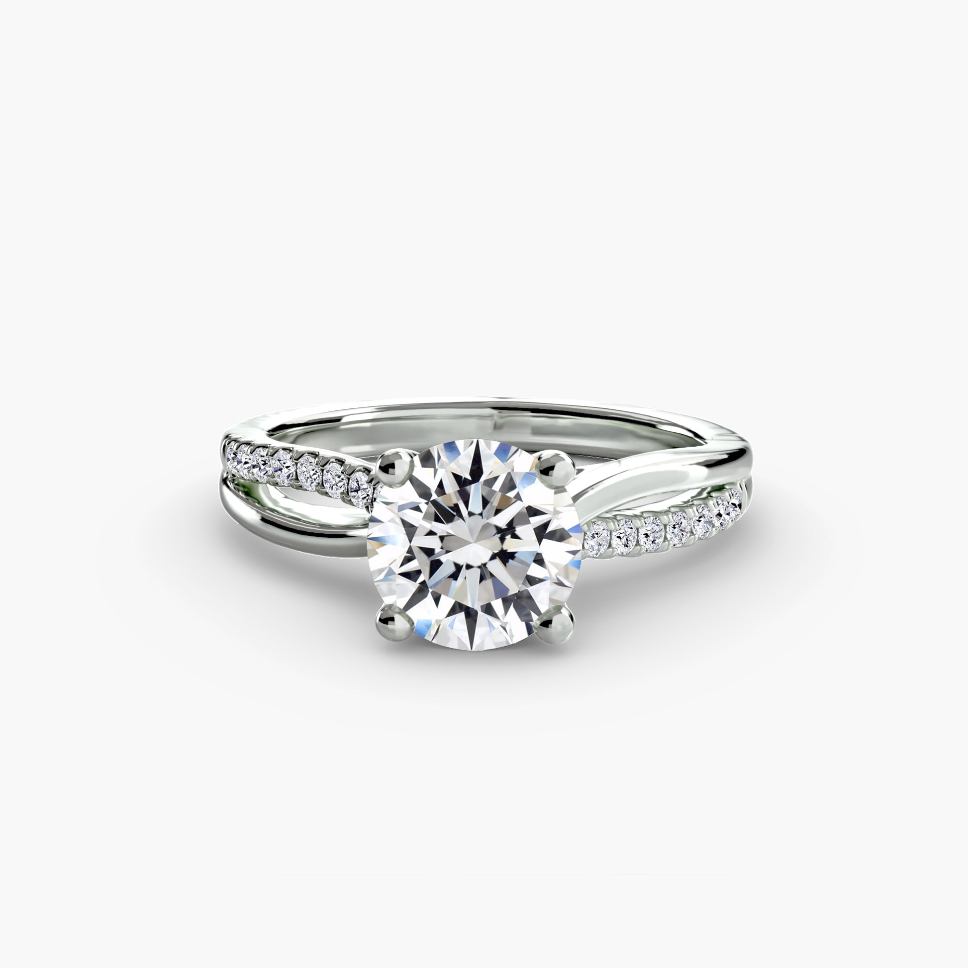 natural round diamond 0.13ct other band detail