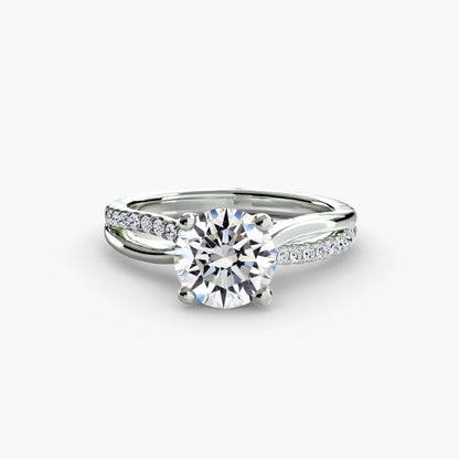 natural round diamond 0.13ct other certificate