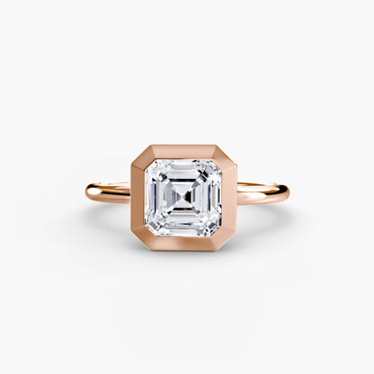 natural diamond watch side angle