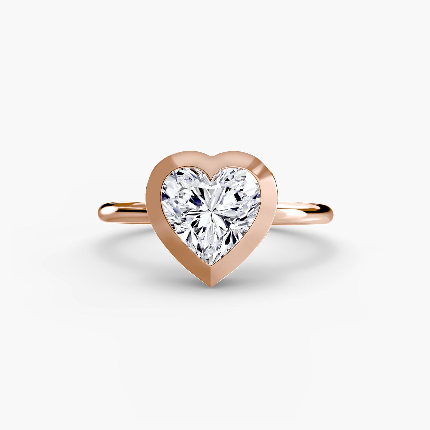 natural diamond watch top view