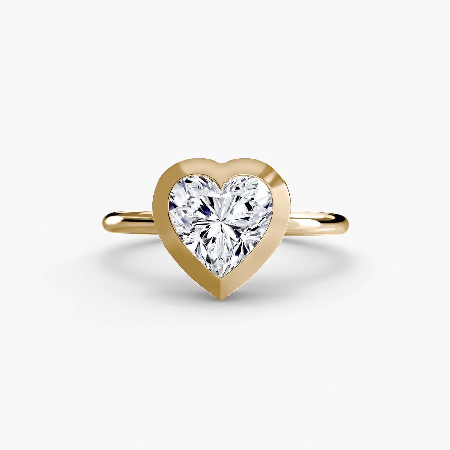 natural diamond watch on white background