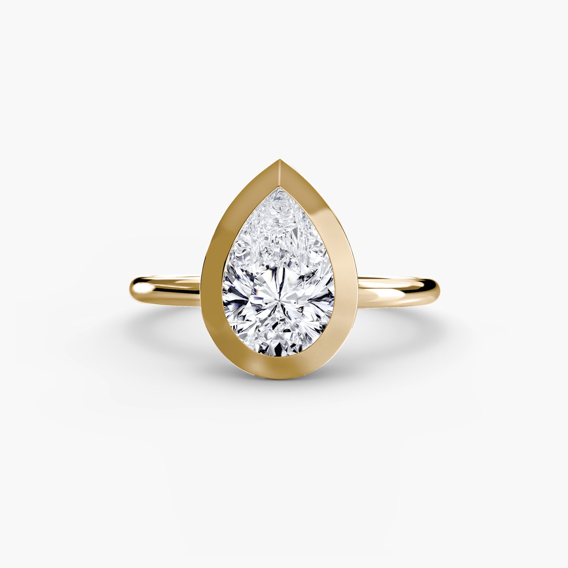 natural diamond watch side angle