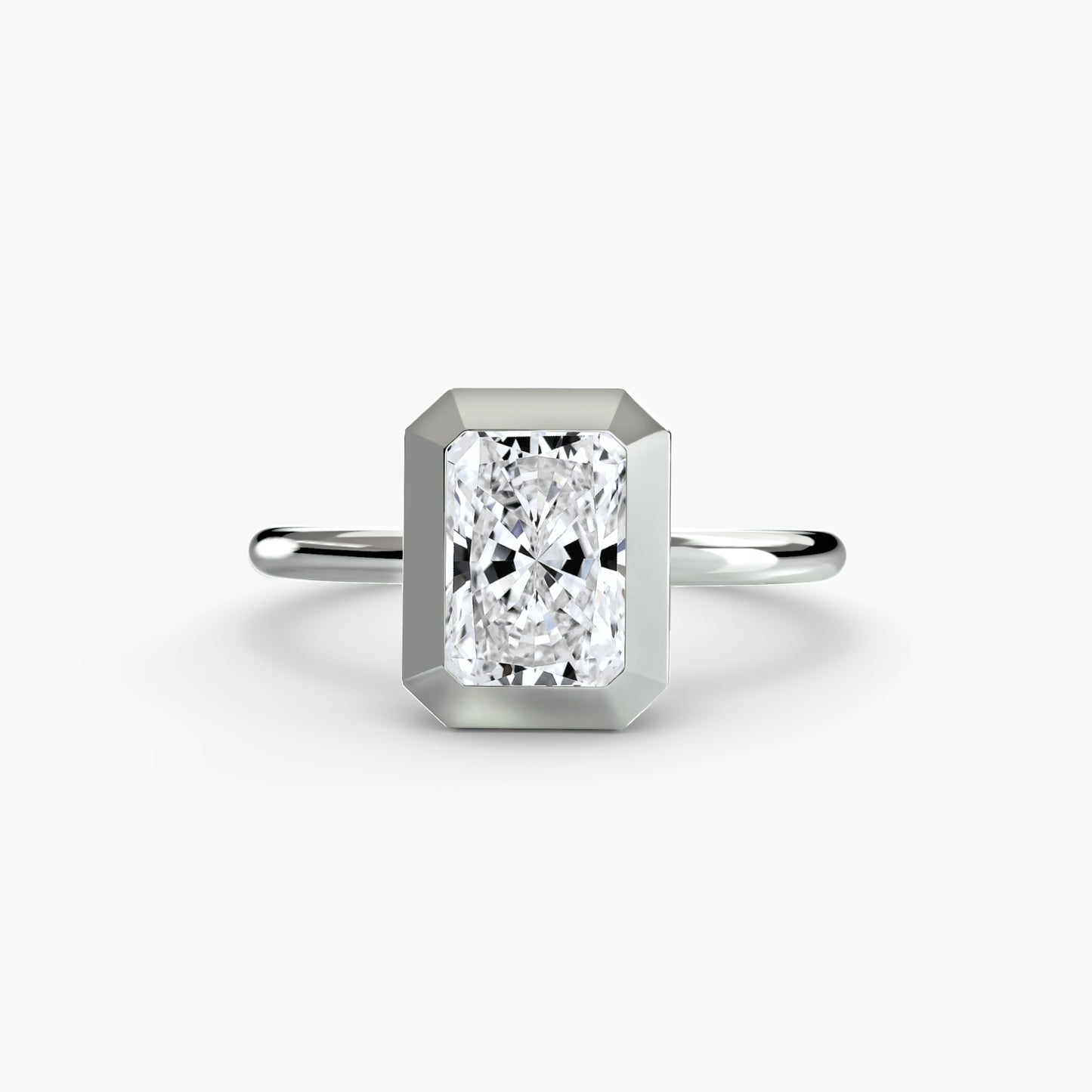 natural diamond watch three quarter angle