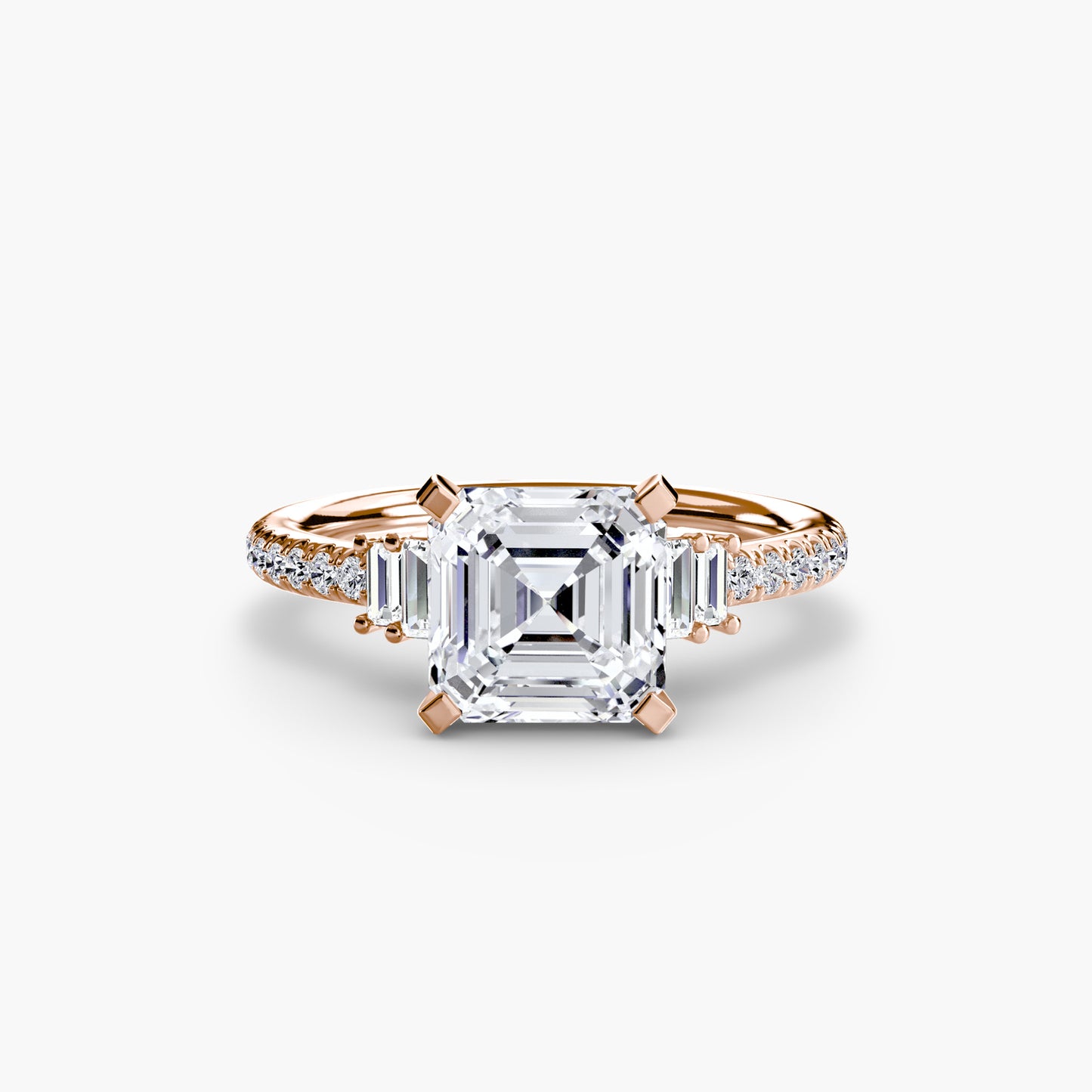 natural round diamond 0.26ct other top view