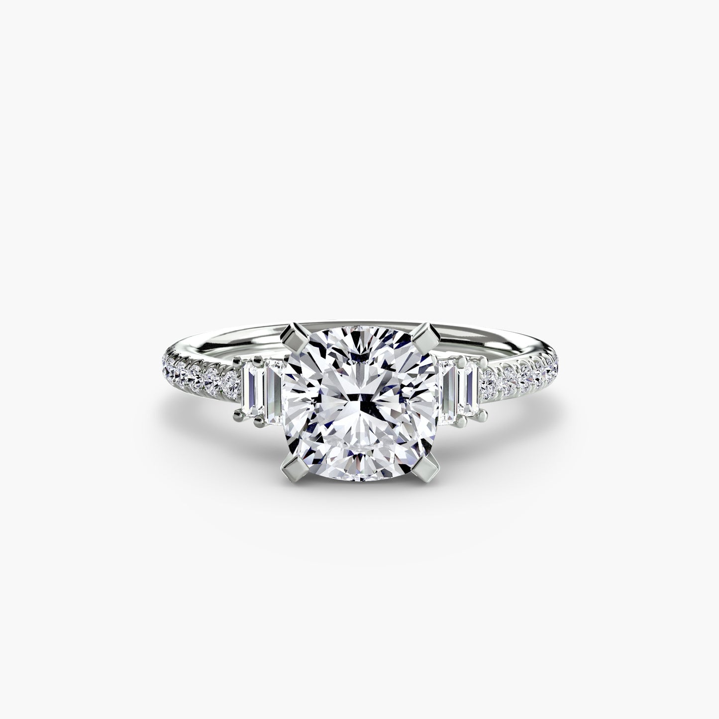 natural round diamond 0.26ct other top view