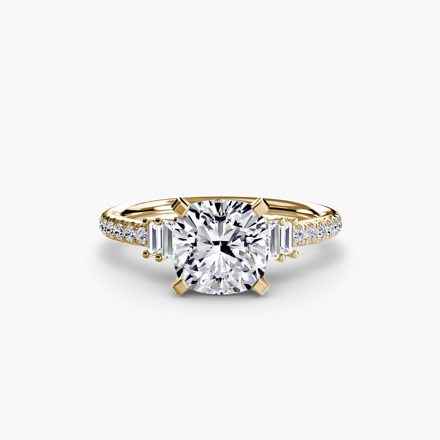 natural round diamond 0.26ct other top view