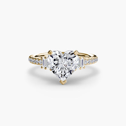 natural round diamond 0.26ct other band detail