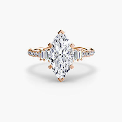 natural round diamond 0.26ct other close up detail