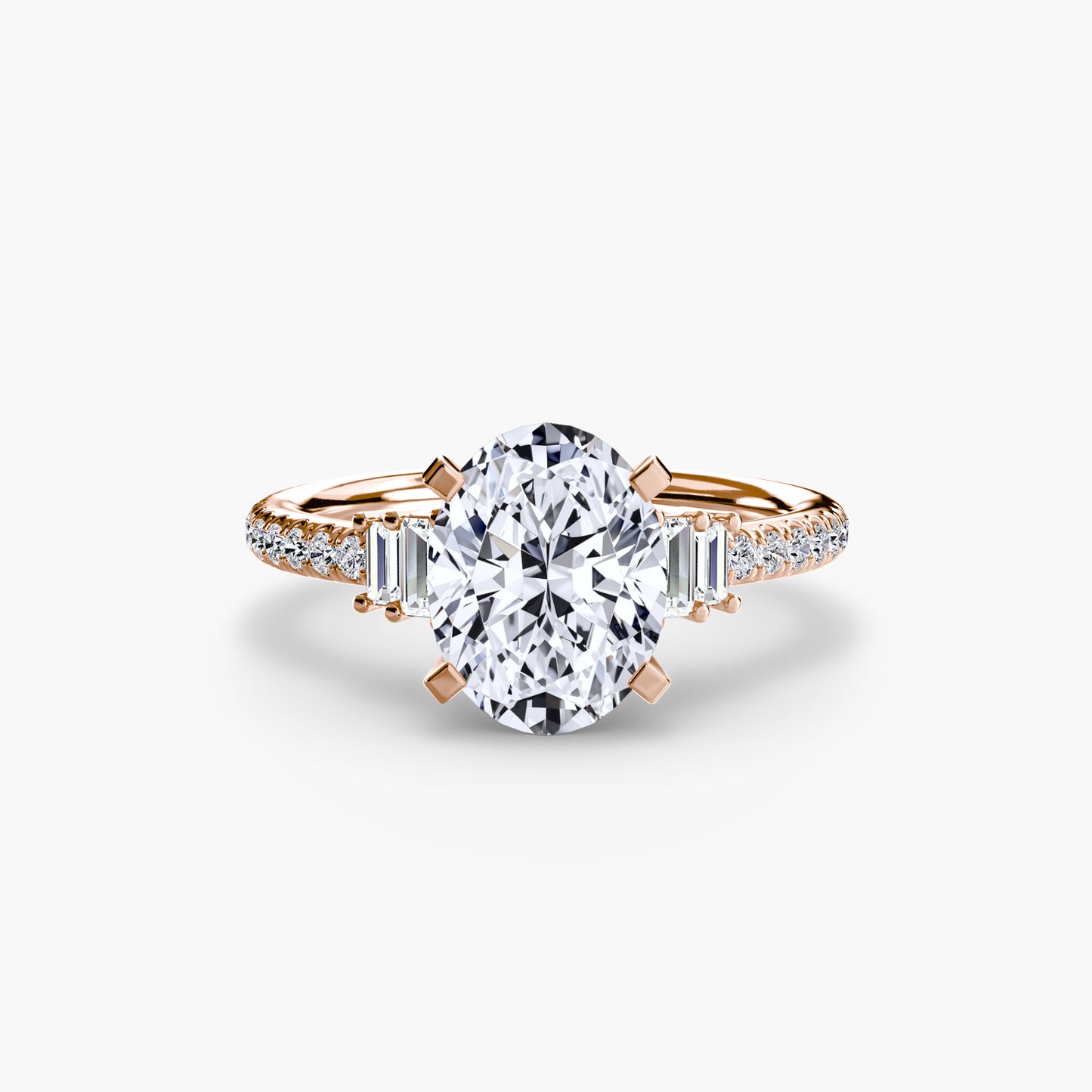 natural round diamond 0.26ct other back view