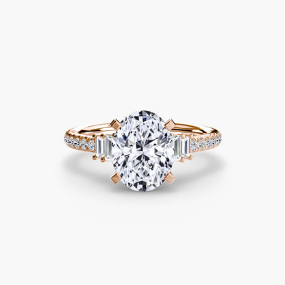 natural round diamond 0.26ct other back view