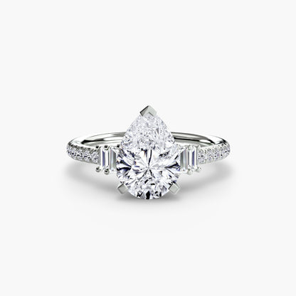 natural round diamond 0.26ct other band detail