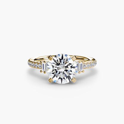 natural round diamond 0.26ct other macro detail